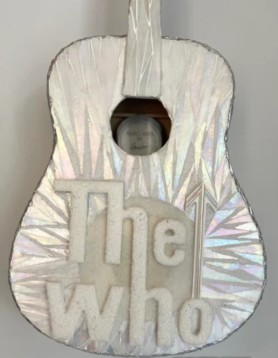 Close Up Of The Who Art Sculpture