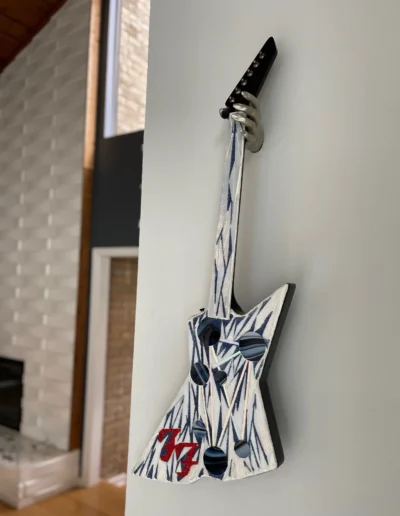 Home View of Foo Fighters Guitar Sculpture
